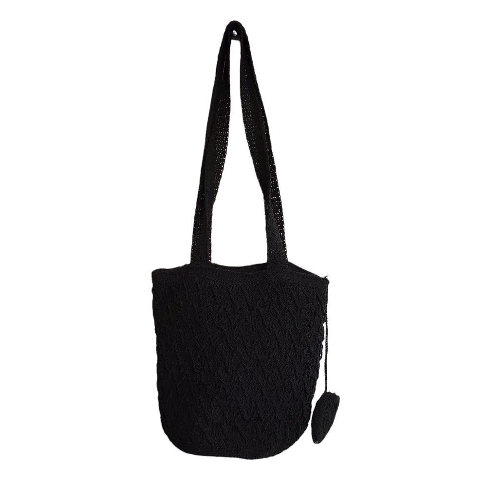 Boho Shoulder Double‎ Strap Bag with Attached Coin Purse